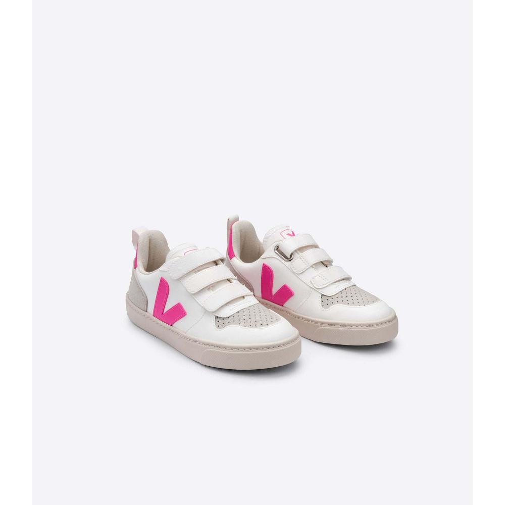 Veja V-10 CWL Joggesko Barn White/Purple | NO 845MQZ